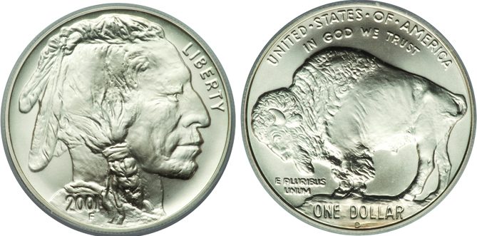 2001 American Buffalo Dollar